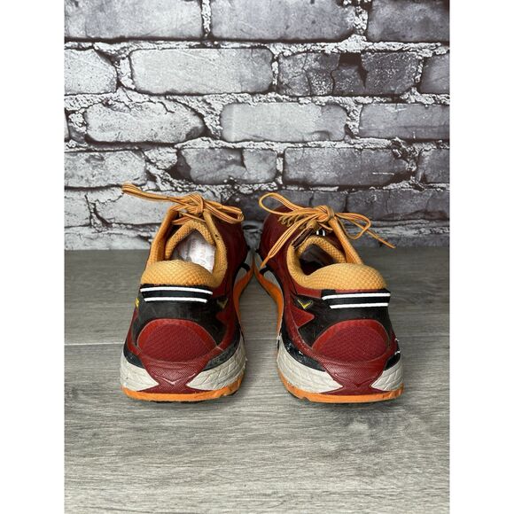 Hoka One Vibram Mafate Speed 2 Red Synthetic Running Shoes Men 9.5M US/43 1/3EU - Picture 4 of 16